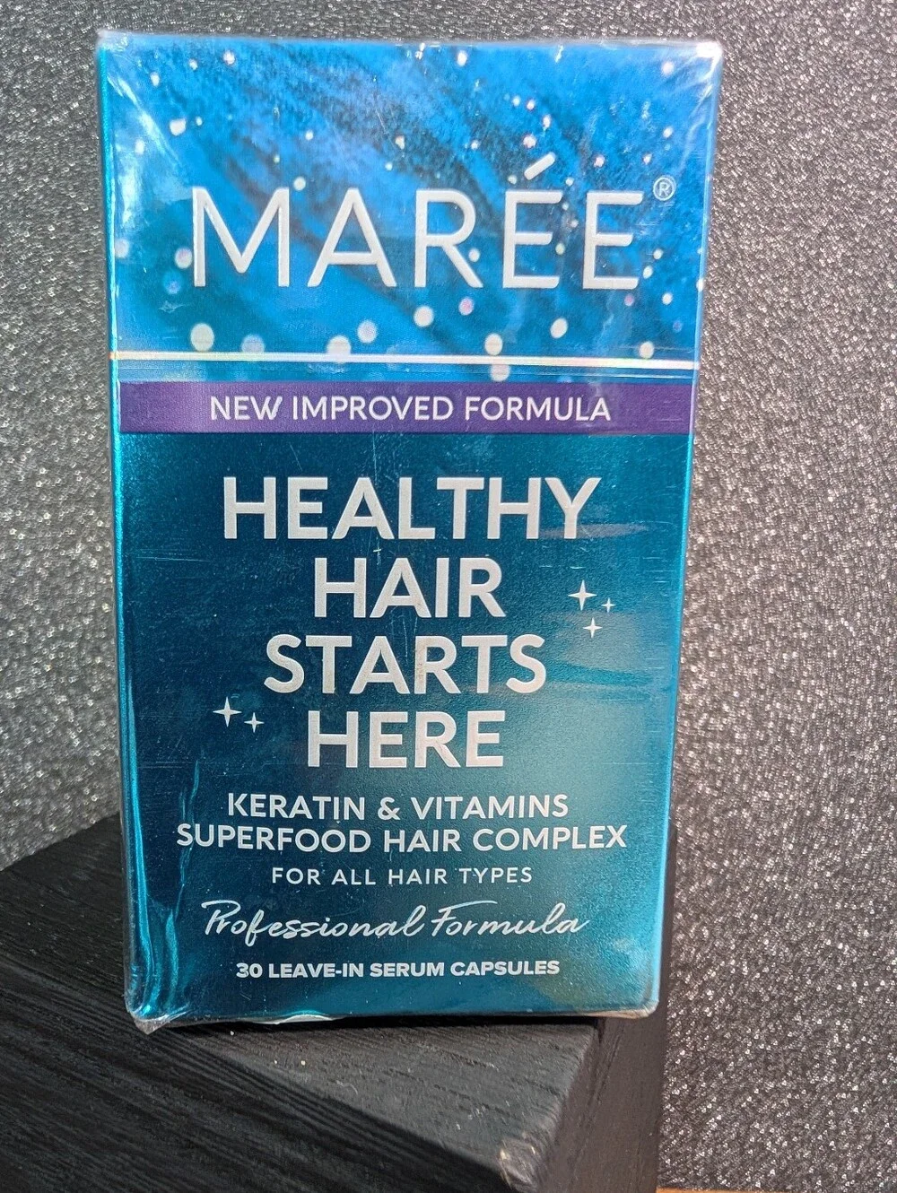 Mareé Hair Care Keratin & Vitamins Leave-In Serum Capsules (30 Ct)